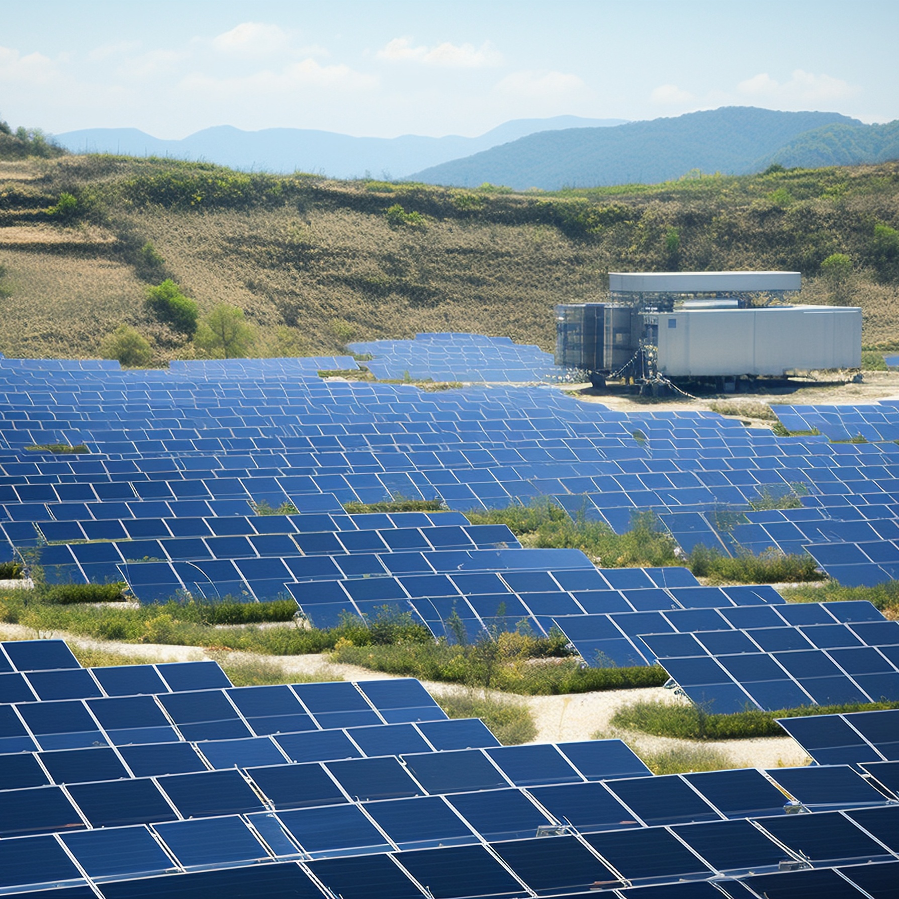 山西大同60WM光伏发电项目